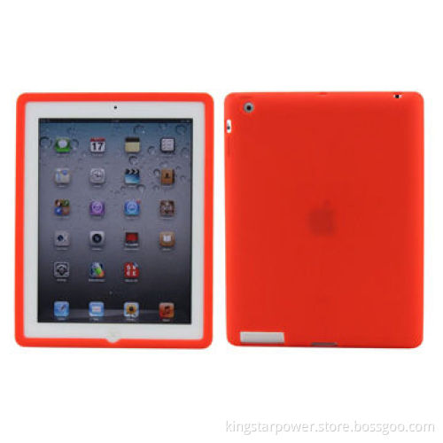 Silicone Rubber Soft Case Cover for Apple iPad 4th/3rd/2nd Gen 4/3/2